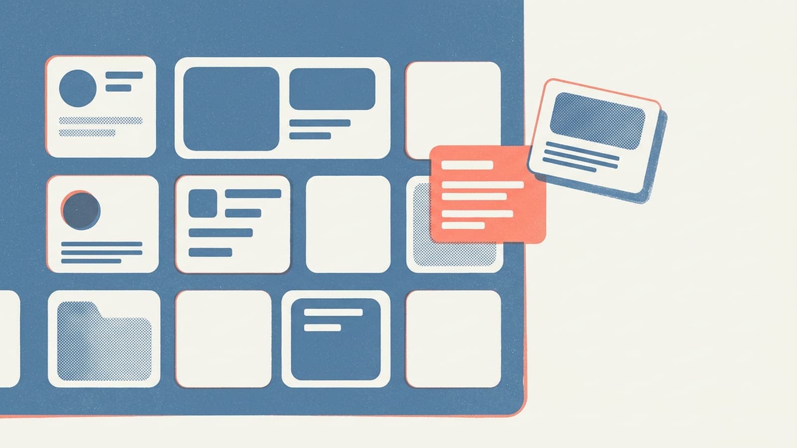A campaign planning calendar with channel cards, goals, and launch milestones